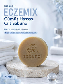 ECZEMIX Gümüş Hassas Cilt Sabunu ürün görseli 2