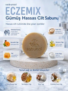 ECZEMIX Gümüş Hassas Cilt Sabunu ürün görseli 3