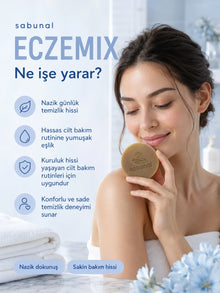 ECZEMIX Gümüş Hassas Cilt Sabunu ürün görseli 4